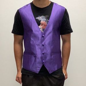 Calvin Klein Metallic Purple Vest